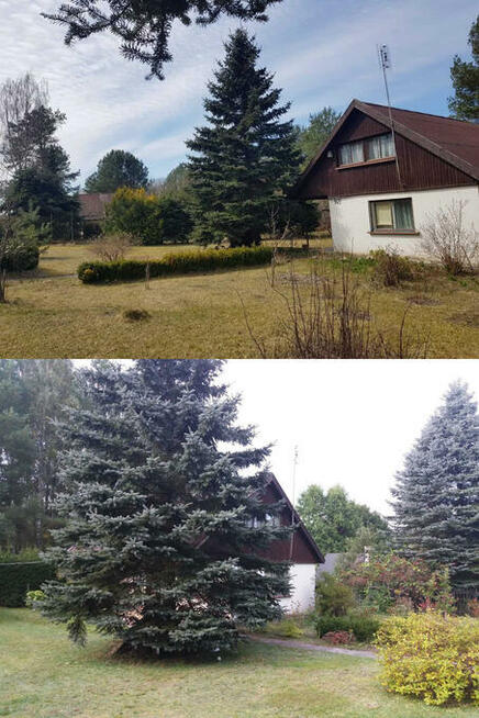 Sprzedam działkę rekreacyjną przy jeziorze