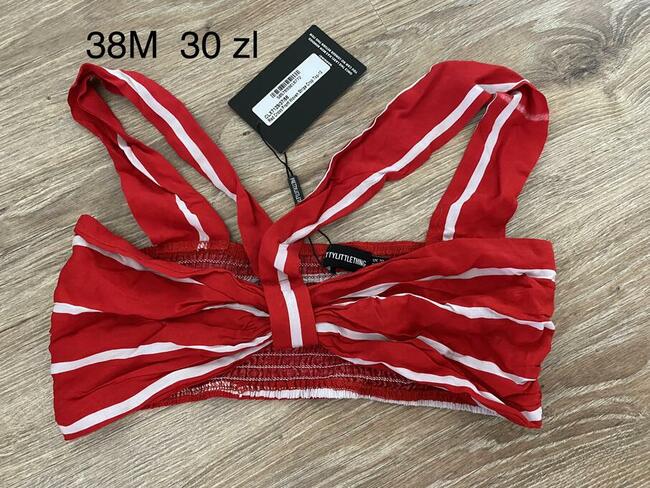 Top czerwony pretty little thing 38 M