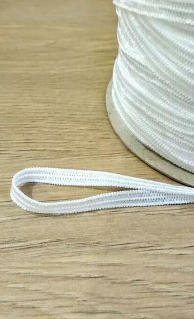 GUMKA DZIANA - 6mm BIAŁA - TANIO-POLSKI PRODUCENT 0,45zł/mb