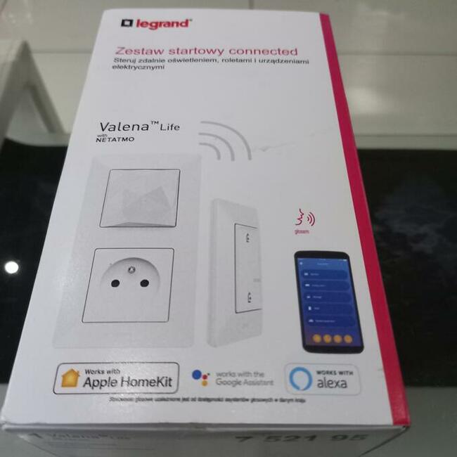 Legrand Netatmo Valena Life zestaw startowy wi-fi WiFi net i