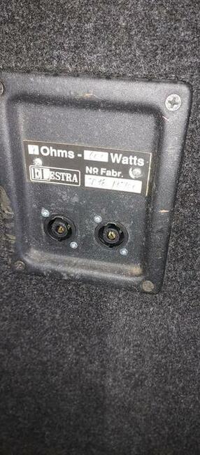 Sprzefam Kolumny basowe Elestra 600 W w rms 4 ohm