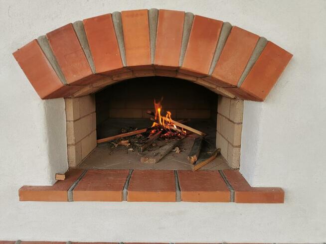 Kuchnia ogrodowa wędzarnia grill piec do pizzy