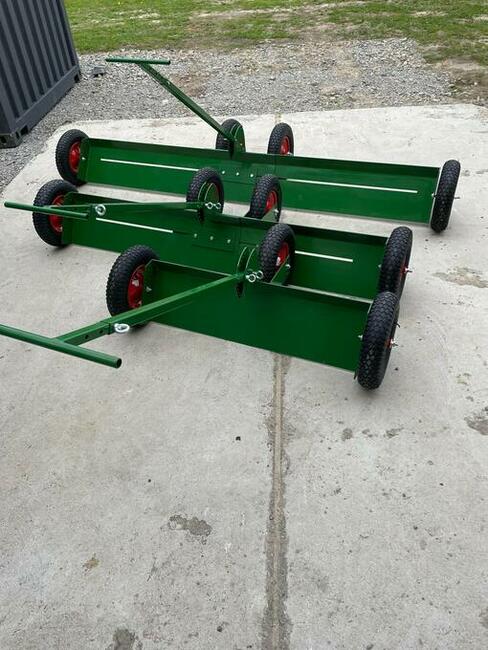 Niwelator terenu pod trawnik, równiarka, plantator