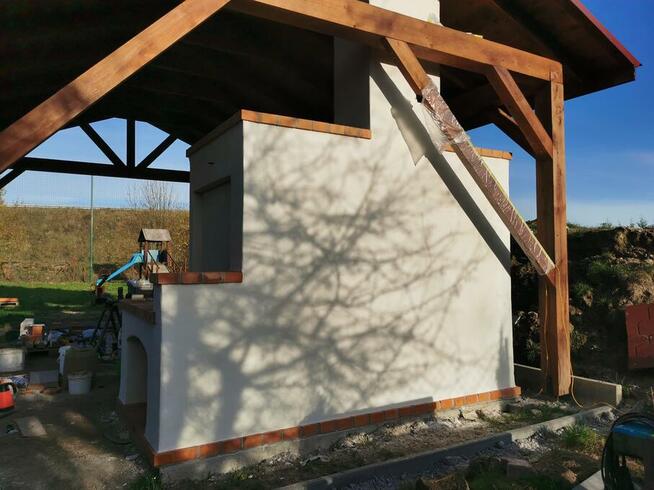 Kuchnia ogrodowa wędzarnia grill piec do pizzy