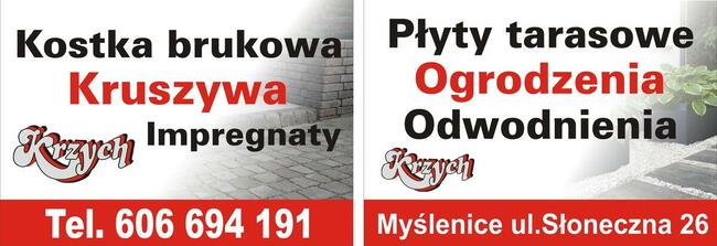 Kostka brukowa Partenon 4cm płyty tarasowe beton