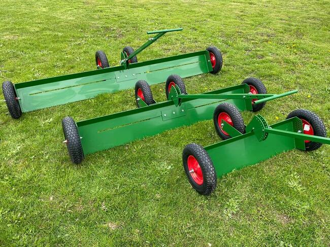 Niwelator terenu pod trawnik, równiarka, plantator