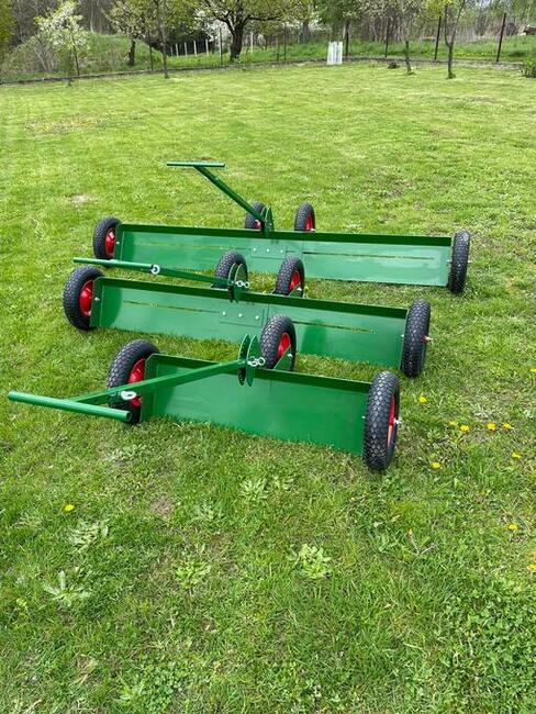 Niwelator terenu pod trawnik, równiarka, plantator