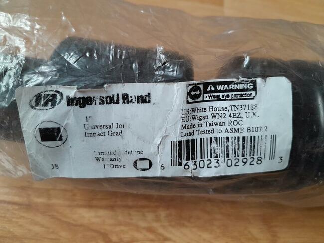 Przegub kulowy udarowy INGERSOLL RAND kwadrat 1 nowy