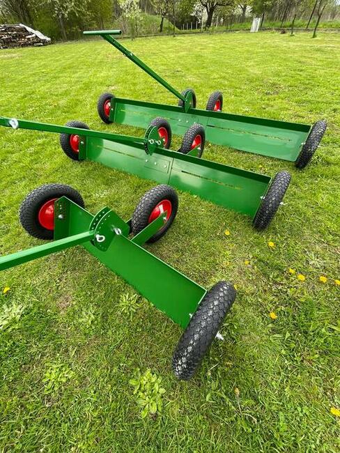 Niwelator terenu pod trawnik, równiarka, plantator