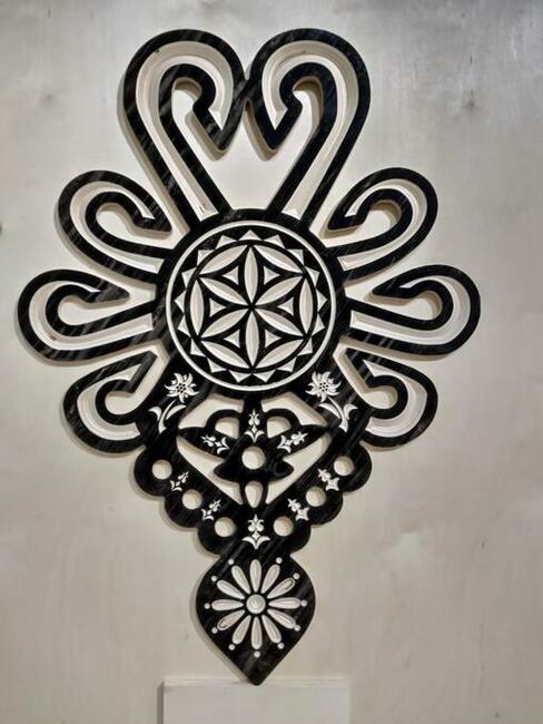 Parzenica malowana, dekoracje, ozdoby wnętrza,