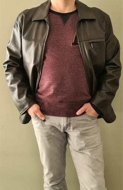 Rover&Lakes Kurtka Skóra Naturalna Rozm L