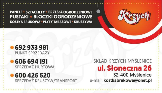 Łom brukarski LBR Mimal kostka brukowa Kraków