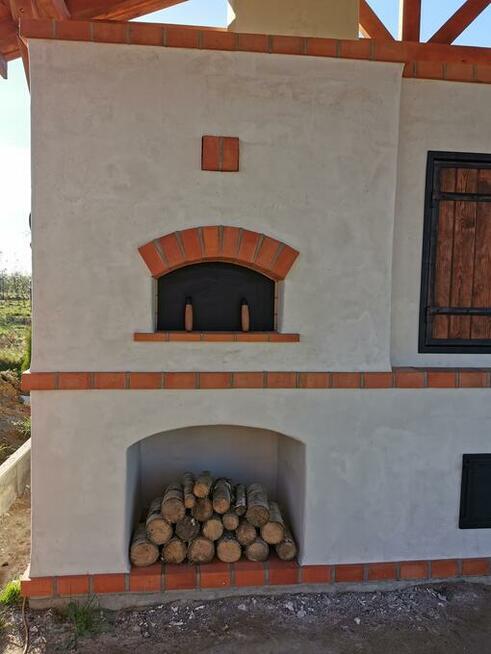 Kuchnia ogrodowa wędzarnia grill piec do pizzy