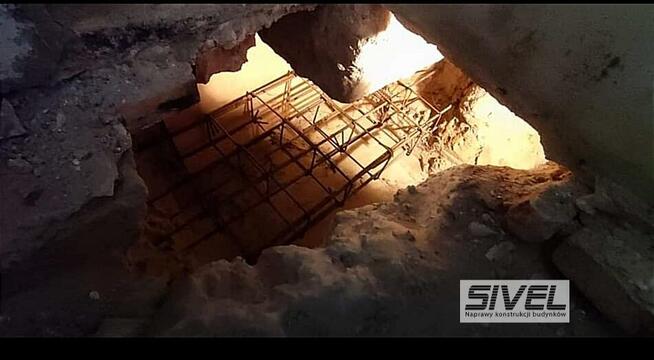 Naprawy budowlane, podbijanie fundamentów, ankrowanie