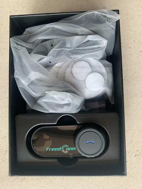 Interkom motocyklowy NOWY FreedConn radio bluetooth