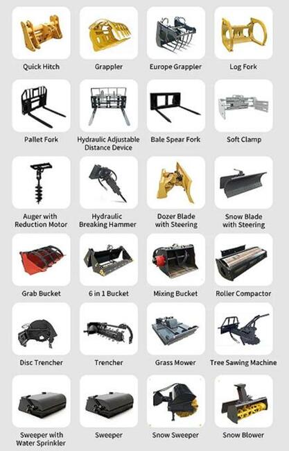 NOWA Koparko Ładowarka MAXUS Krab 4x4x4