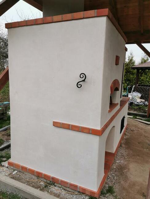 Kuchnia ogrodowa wędzarnia grill piec do pizzy