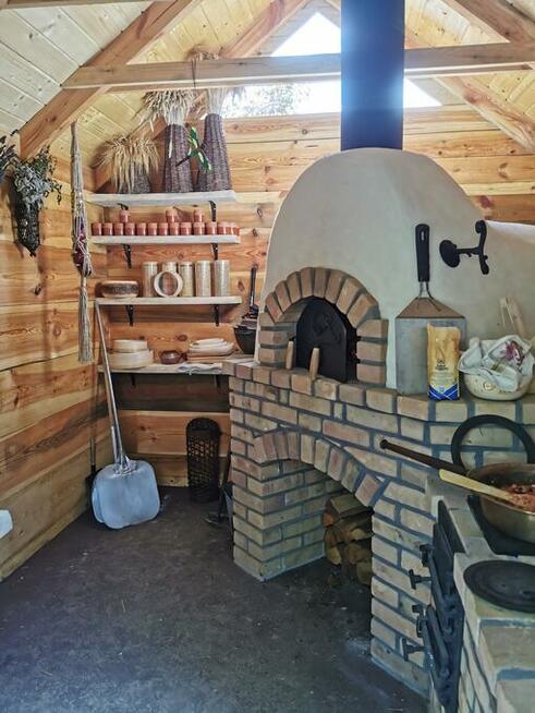 Piec chlebowy piec do pizzy wędzarnia kuchnia ogrodowa