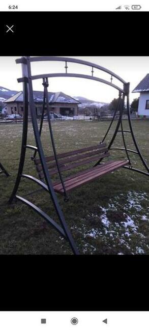 Huśtawki i grille ogrodowe ręcznie robione