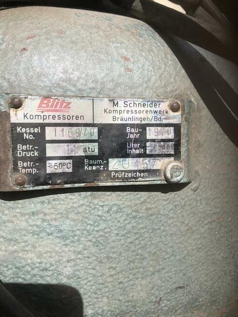 Sprężarka kompresor 350 l