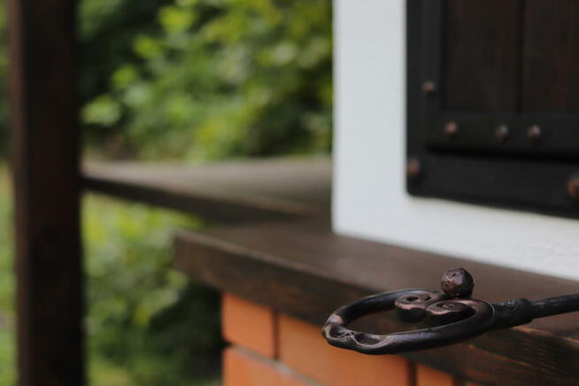 Wędzarnia ogrodowa z piecem do pizzy chleba