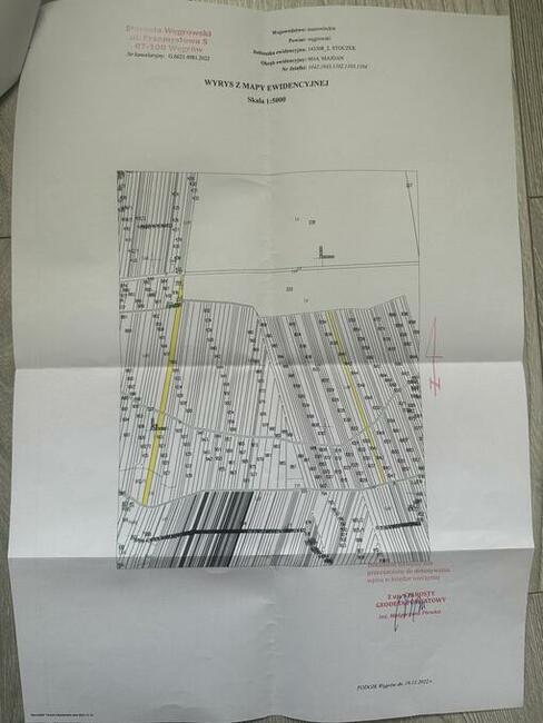 OKAZJA Las mieszany Majdan gmina Stoczek