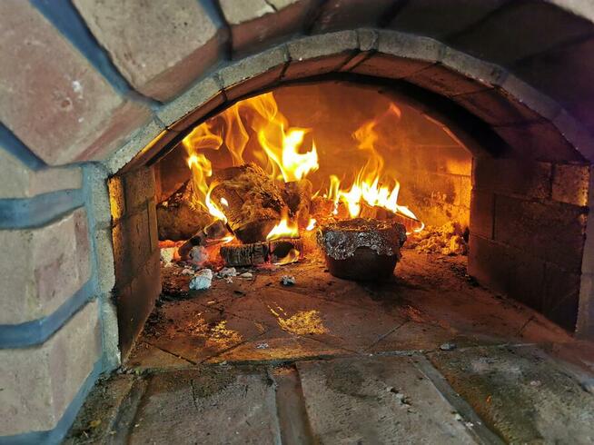 Piec chlebowy piec do pizzy wędzarnia kuchnia ogrodowa