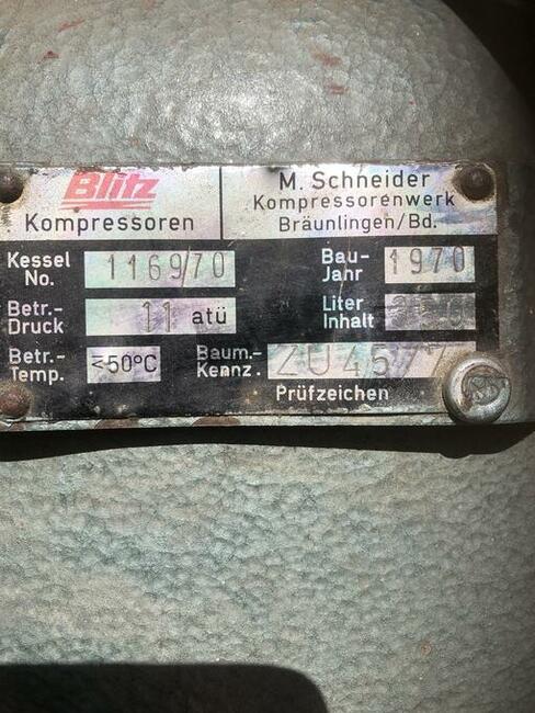 Sprężarka kompresor 350 l