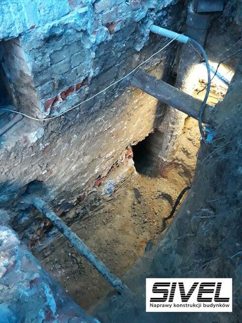 Naprawy budowlane, podbijanie fundamentów, ankrowanie