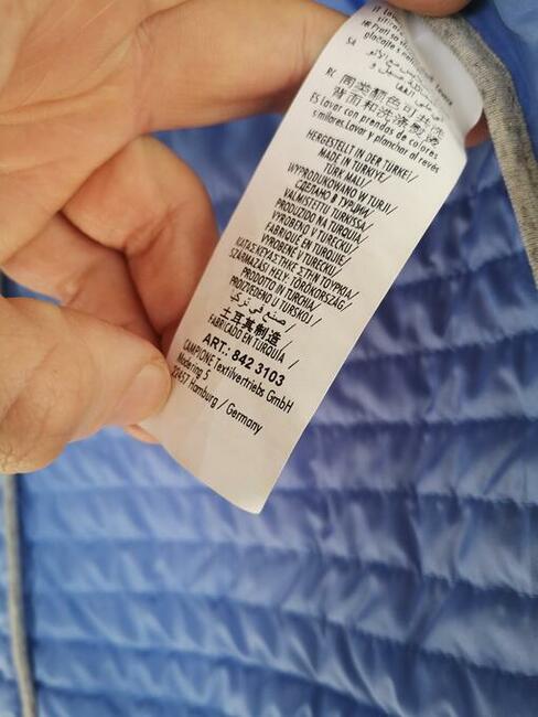 CAMPIONE kurtka damska niebieska wiosna r. 38 M