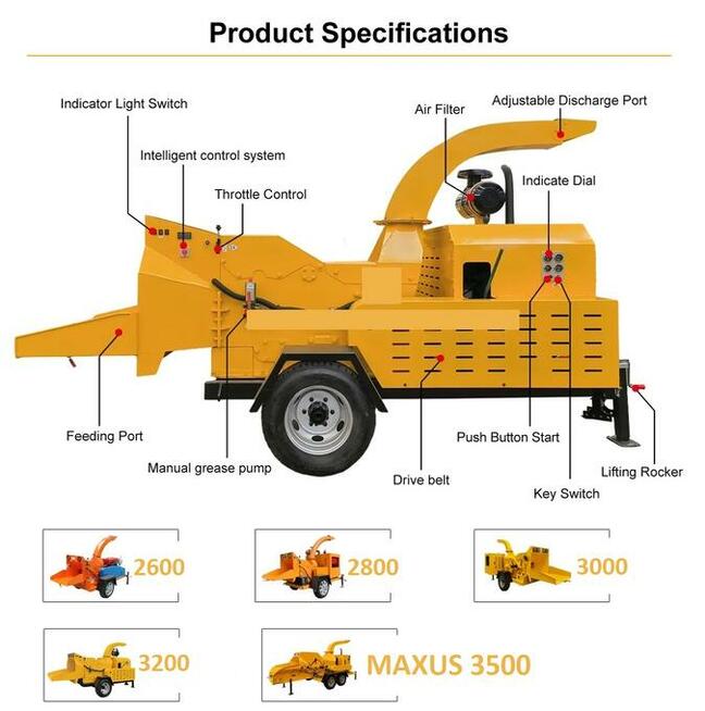 2026 rok NOWY Rębak MAXUS 320 KM 7000kg/h
