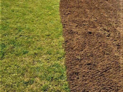 Niwelacja terenu przygotowanie pod trawnik PUŁAWY