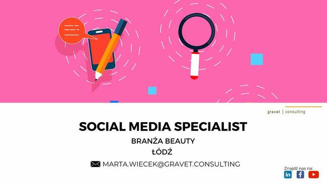 Social Media Specialist (Praca stacjonarna)