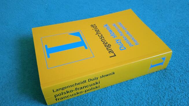 Duży słownik polsko - francuski, francusko - polski