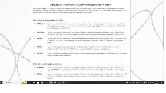 Wiesław Grzesiak - Cesja Wierzytelności do dłużnika