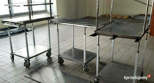 Okazyjnie Sprzedam 5 szt Wózki transportowe Bardzo Stabilne