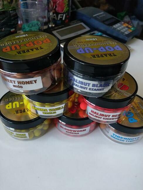 Kulki pływające 10mm Traper Pop-up Method Feeder