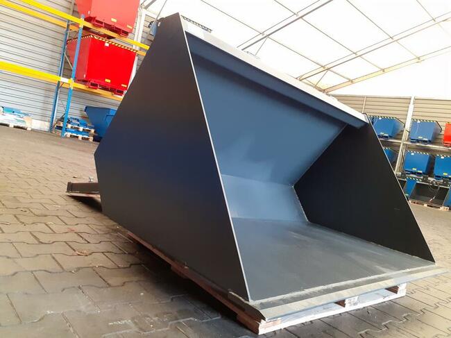 Łyżka hydrauliczna 150cm ze wzmocnieniami, objętościowa