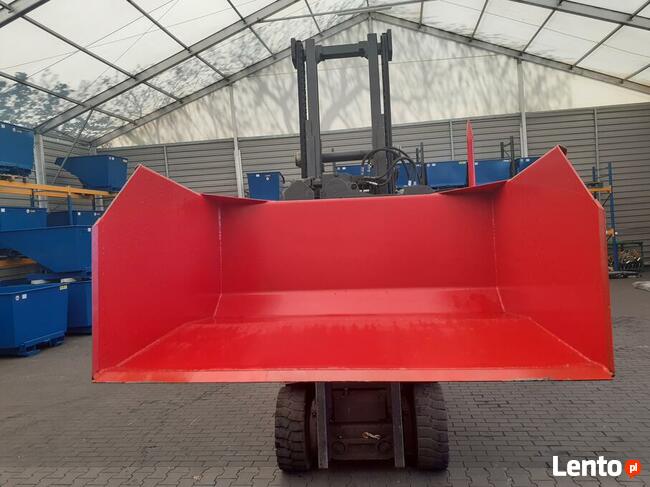 Szufla mechaniczna 120cm do wózka widłowego