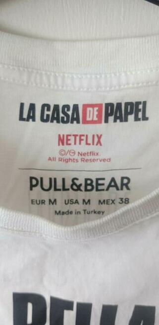 podkoszulek bialy unisex