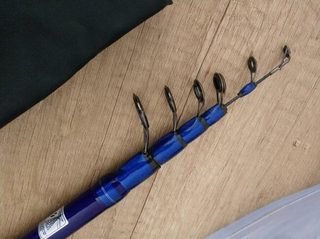 Węglowy teleskopowy spinning 2,70m 10-30g na spławik