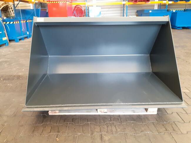 Łyżka hydrauliczna 150cm ze wzmocnieniami, objętościowa