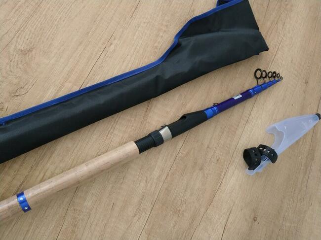 Węglowy teleskopowy spinning 2,70m 10-30g na spławik