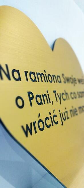 Tablica tabliczka obraz cytat premium srebrny złoty