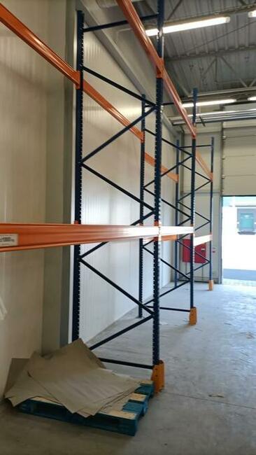 Regał ramowy paletowy rzędowy