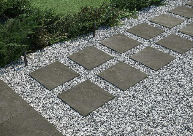 Płytki tarasowe antracytowe gat.1 60x60x2 gres 2cm Cliff