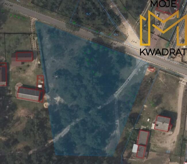 Działka 6400m2, warunki zabudowy, w miejscowości C