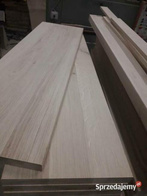 Bezsęczne Blaty na stopnie schodowe dąb 1000x300x40mm Tanio