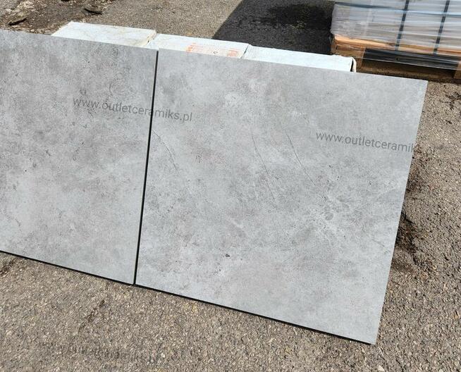 Płytki tarasowe gres 2cm szare 60x60 Tacoma silver Cerrad