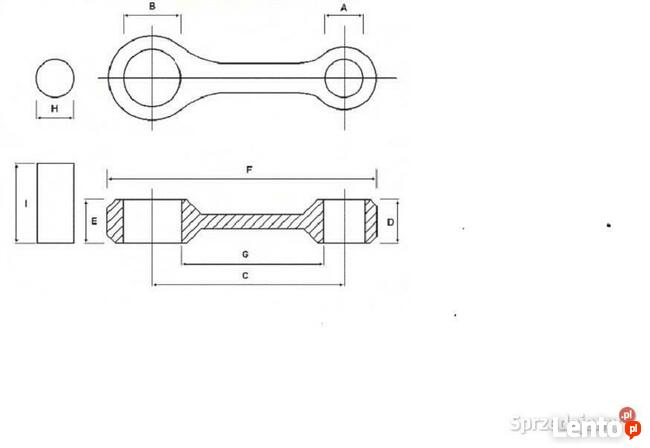 Korbowód (conrods) TGB 550 MT2211836